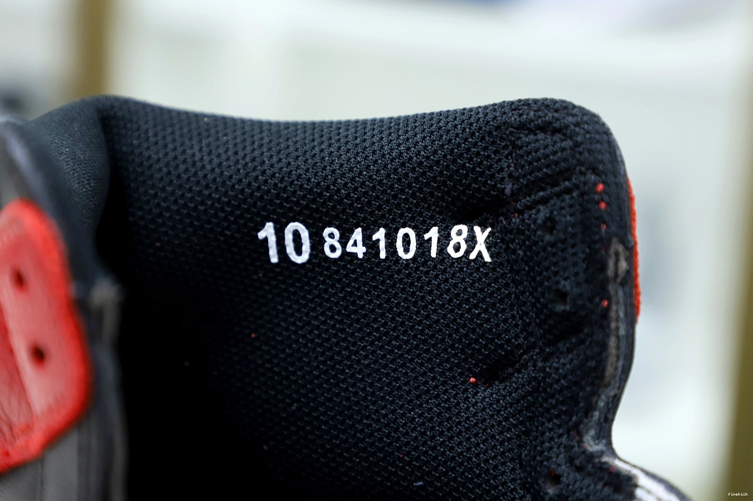 OG RETRO 1 HIGH JORDAN 'BRED' AIR 1001